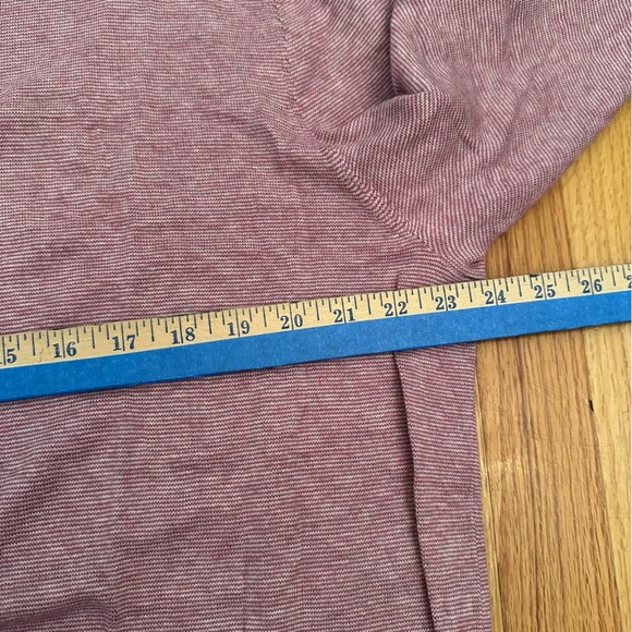 Bonobos Sweater Mens XL Pink Cotton/Viscose   Crewneck Soft Striped Casual(A1 - Picture 14 of 15